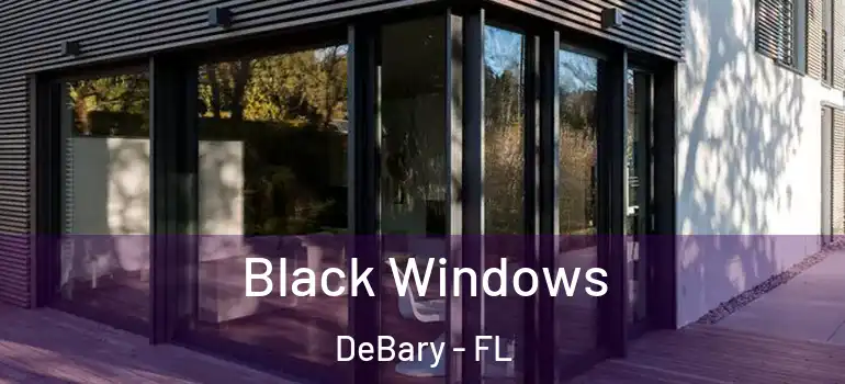  Black Windows DeBary - FL