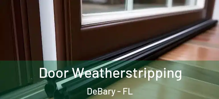  Door Weatherstripping DeBary - FL