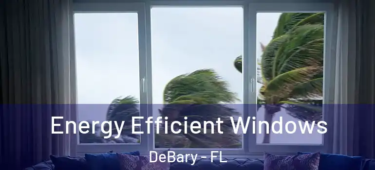  Energy Efficient Windows DeBary - FL