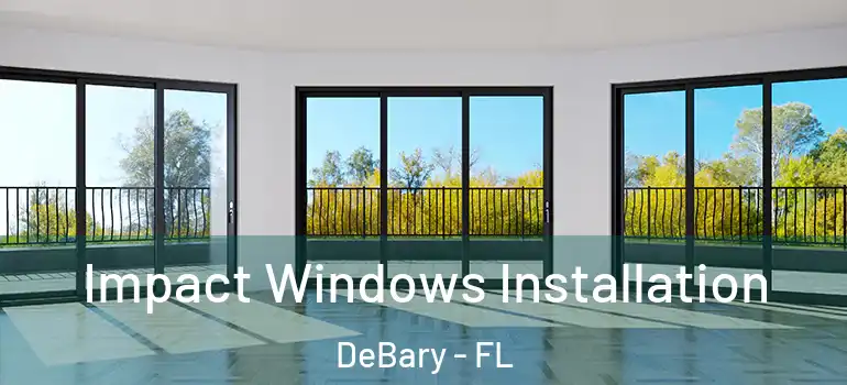  Impact Windows Installation DeBary - FL