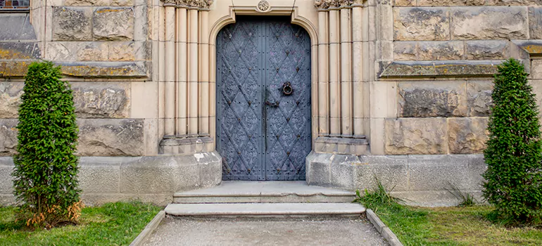 Traditional Double Front Doors in DeBary, FL