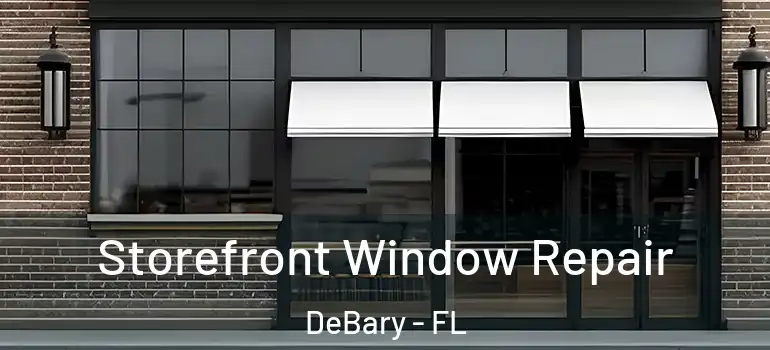  Storefront Window Repair DeBary - FL