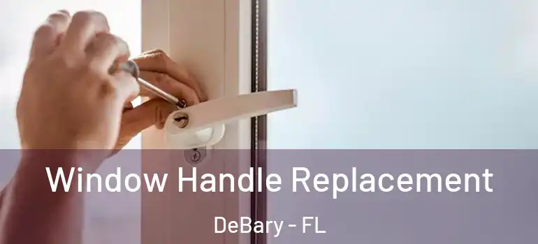  Window Handle Replacement DeBary - FL