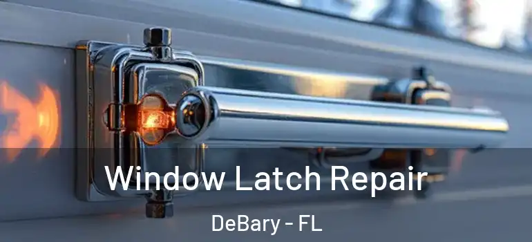 Window Latch Repair DeBary - FL