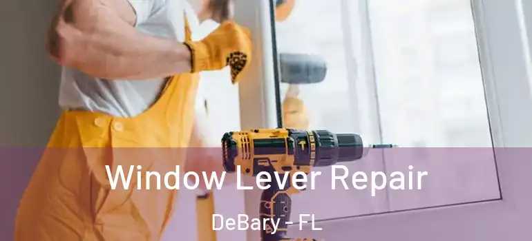  Window Lever Repair DeBary - FL